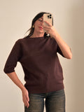 Maglia Autumn Soft MARRONE