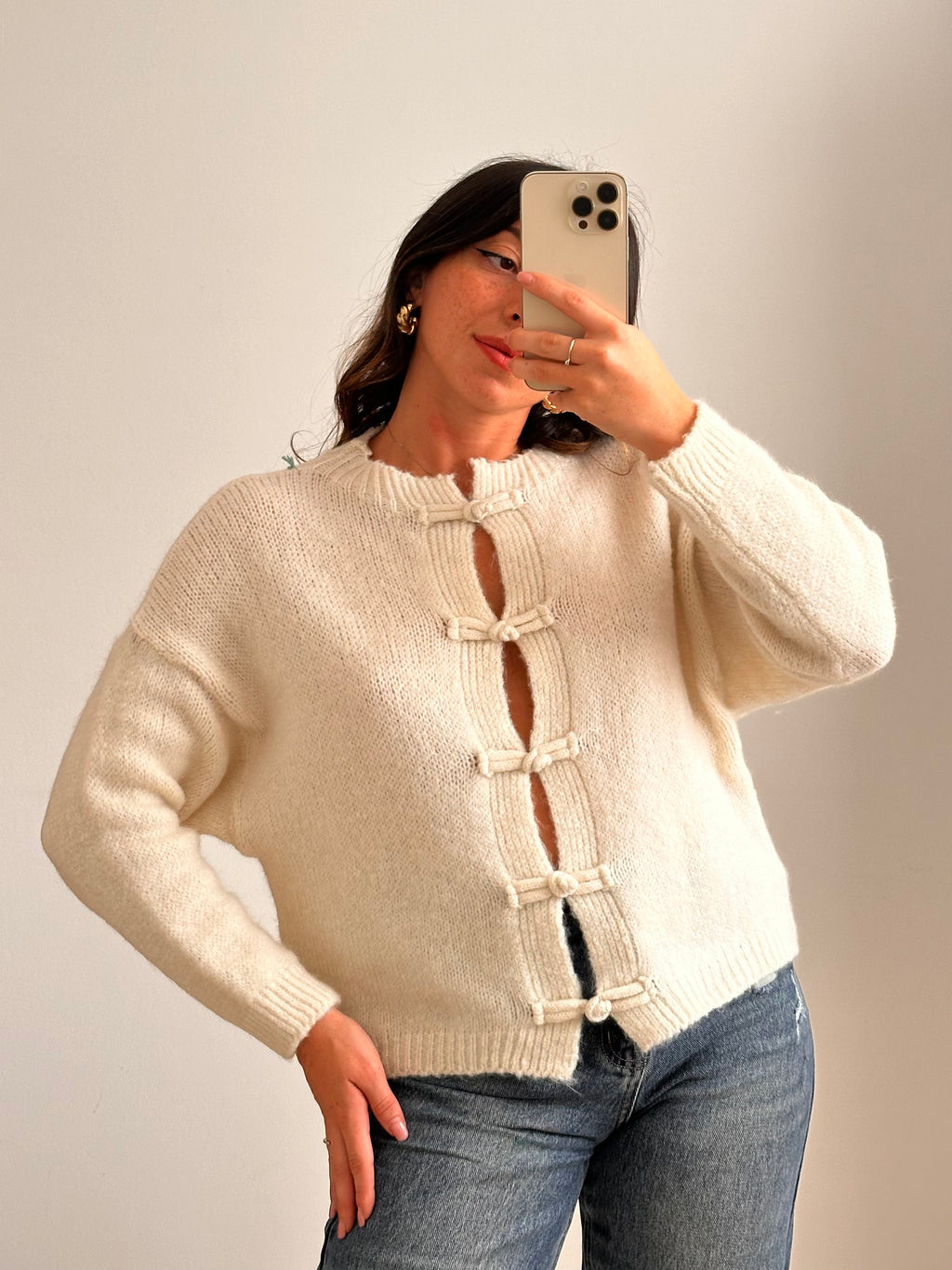 Cardigan BORDEAUX