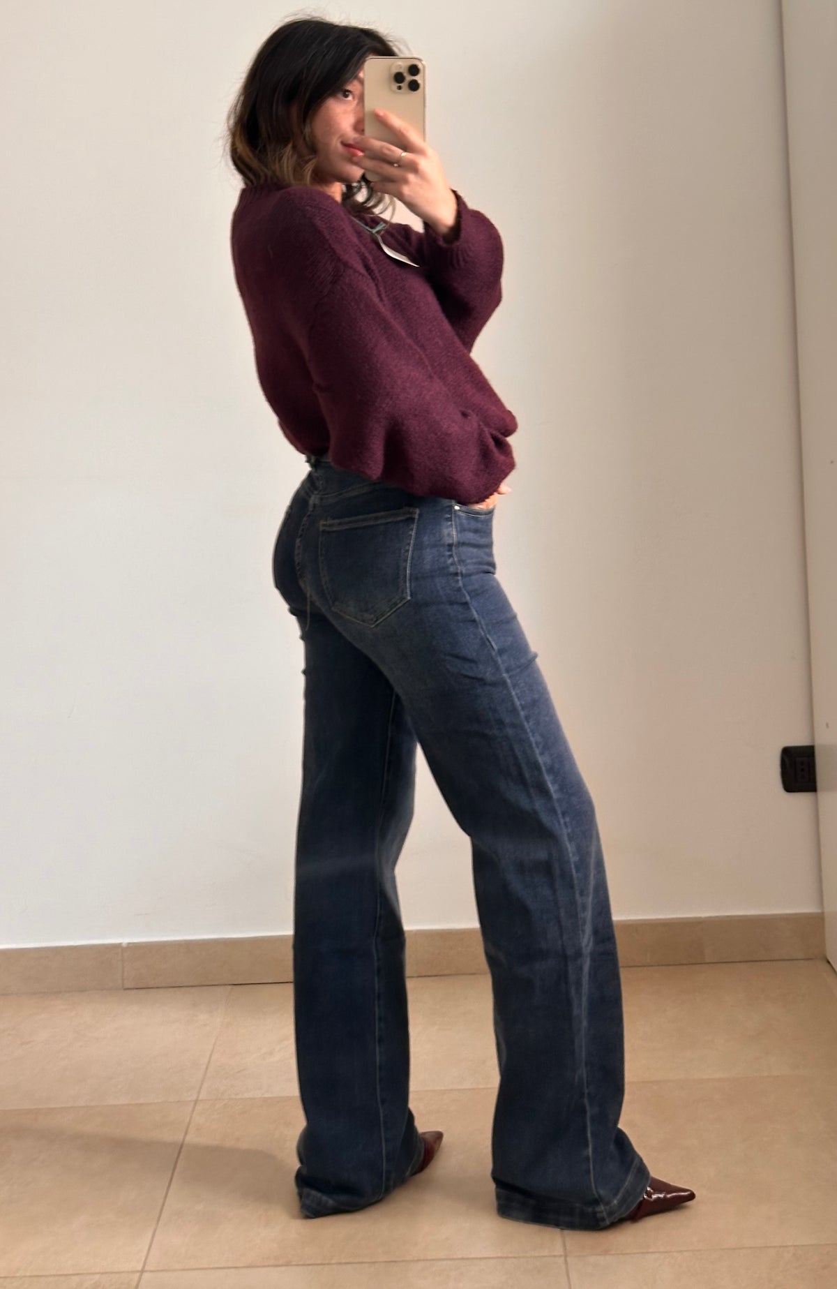 Jeans Gamba Dritta LAVAGGIO SCURO