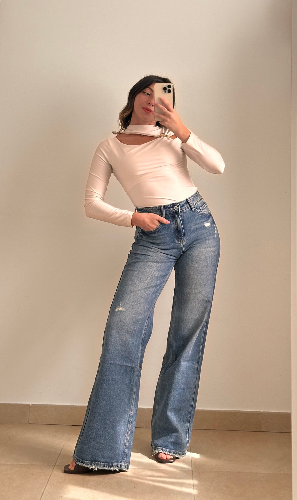 Body Autumn con Dettaglio Drappeggiato