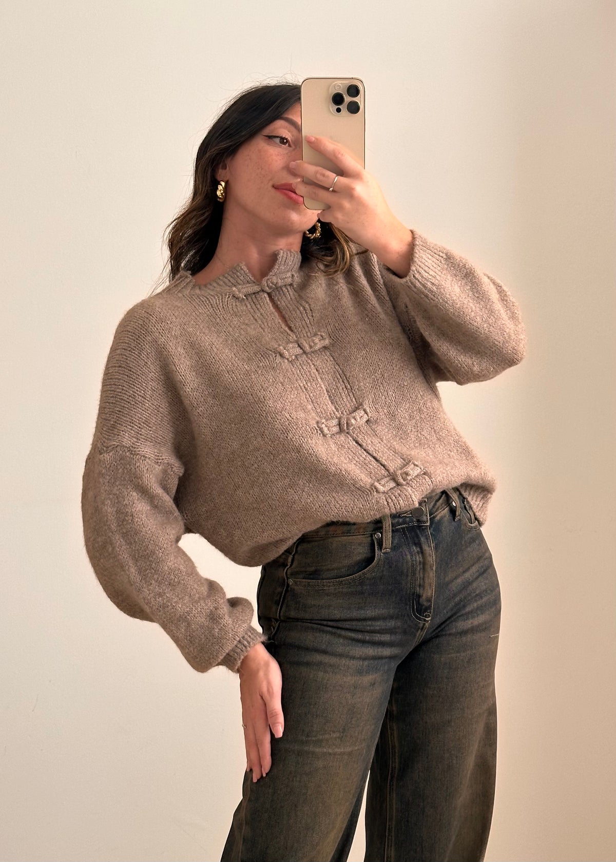 Cardigan BORDEAUX