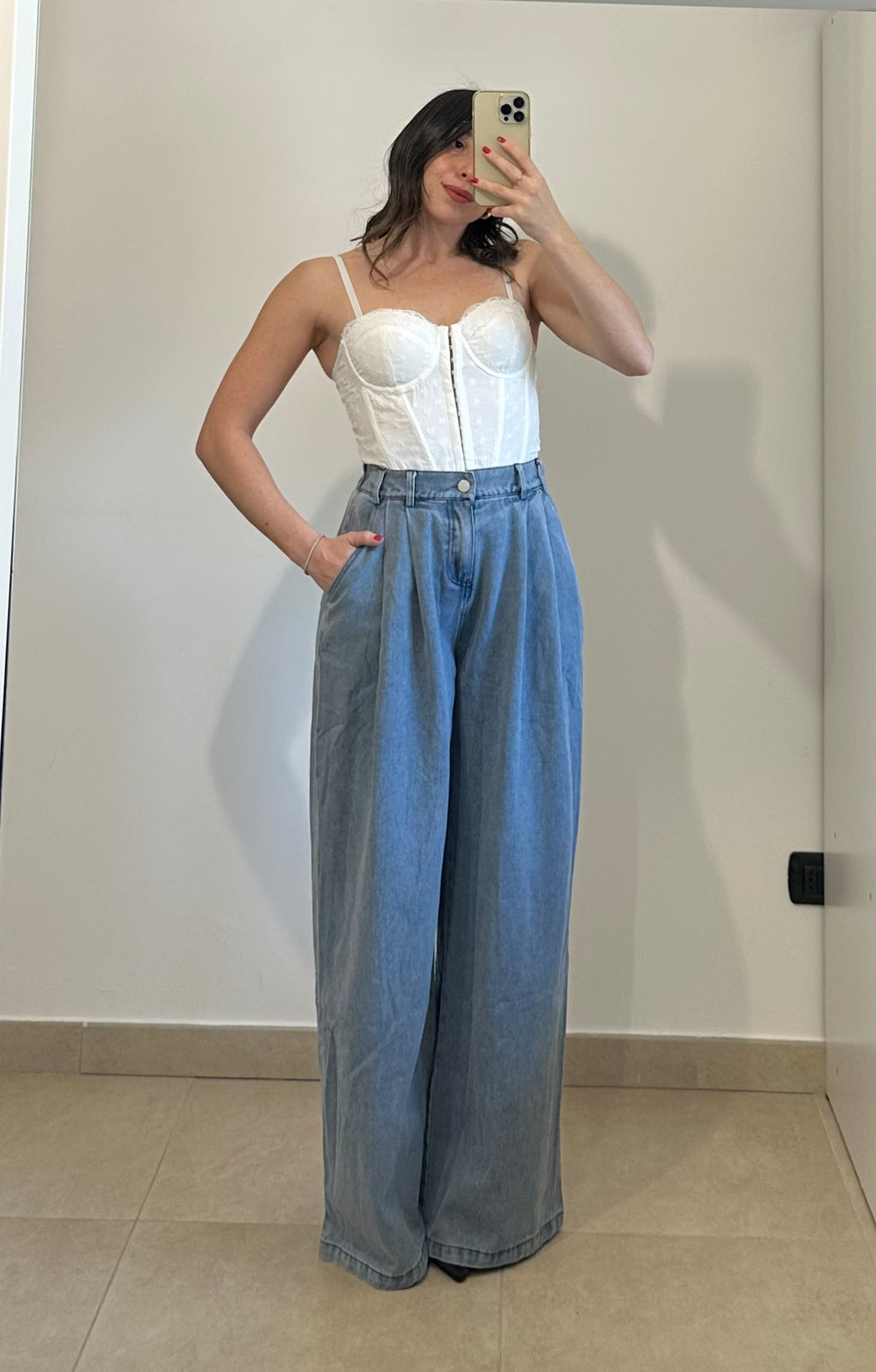 Jeans Foulard Extra Wide (FOULARD OMAGGIO)