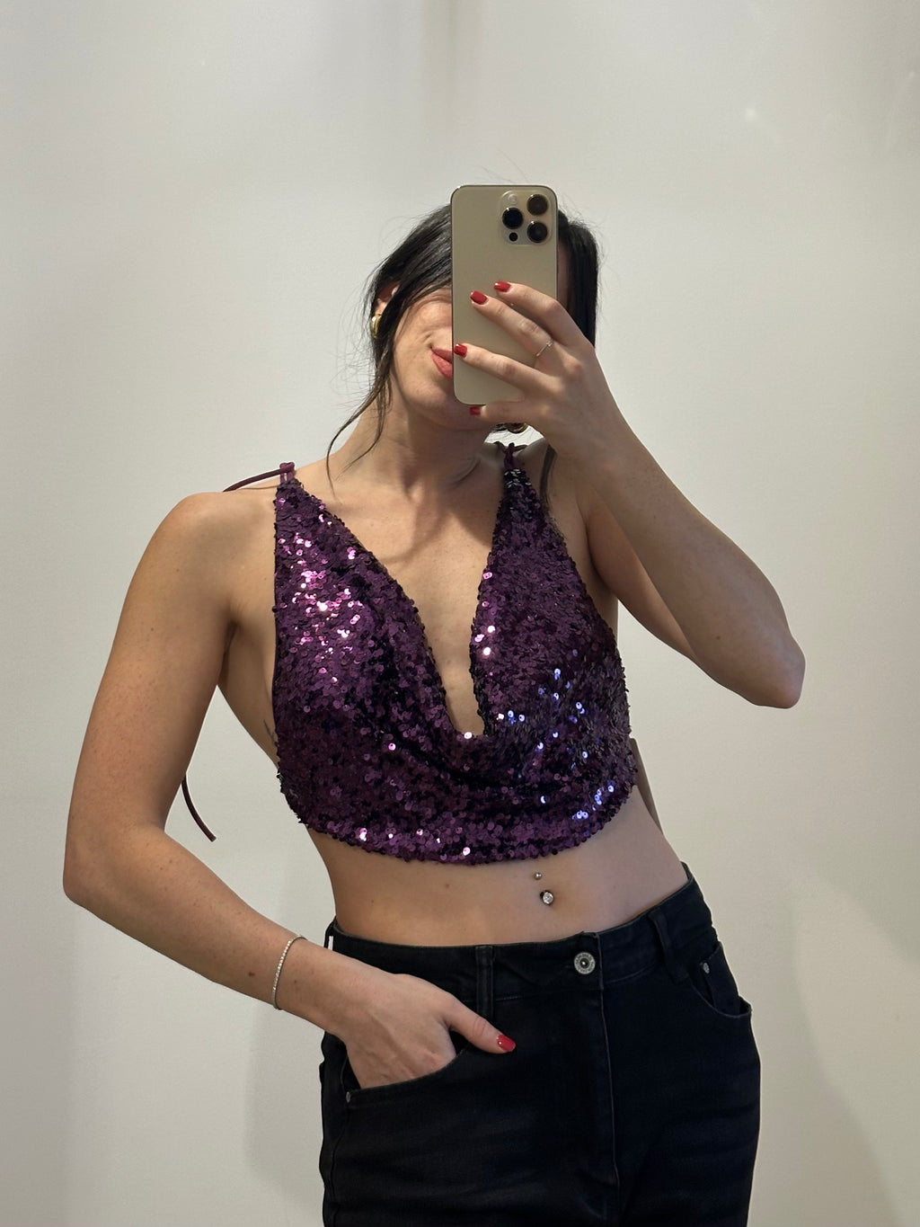 Top Paillettes