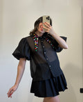 Camicia Strass Colorati