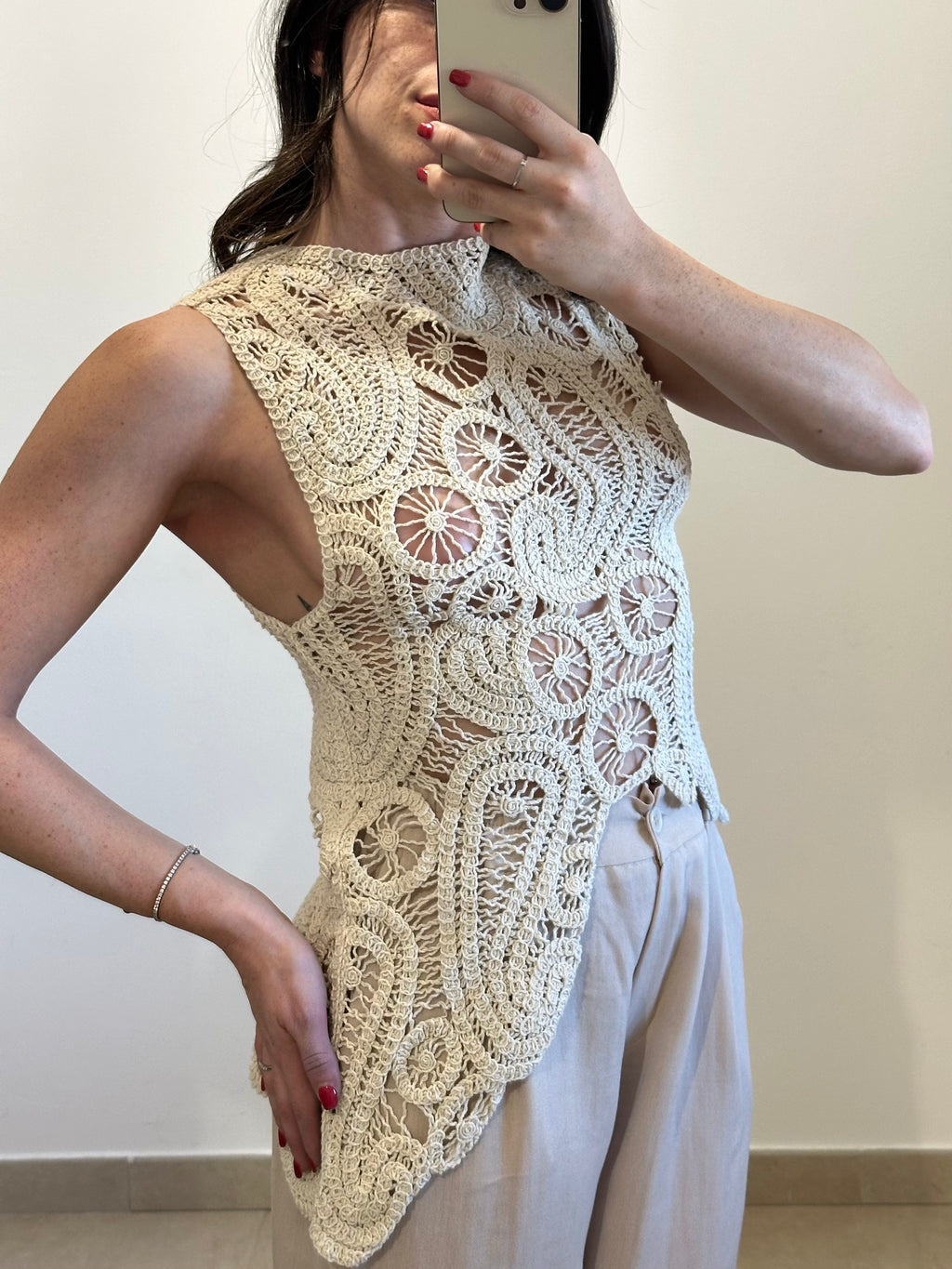 Top Crochet SABBIA