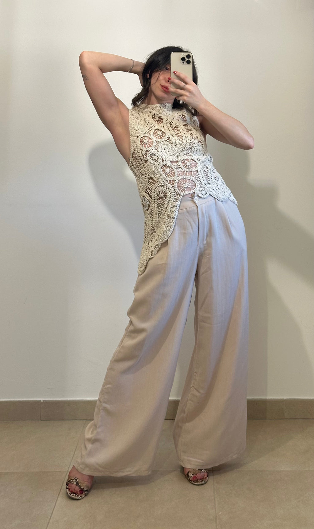 Top Crochet SABBIA