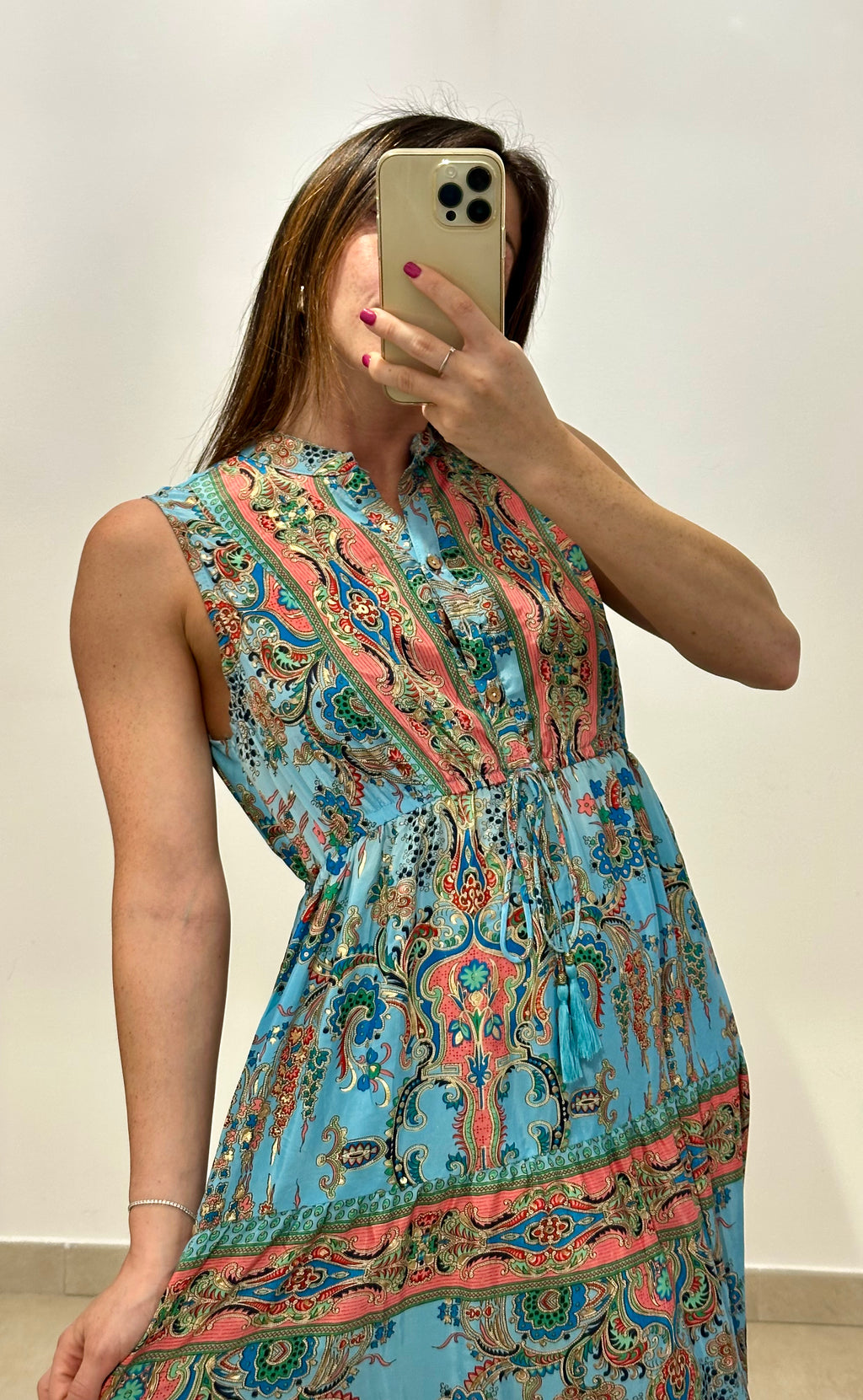 Vestito Grecia AZZURRO