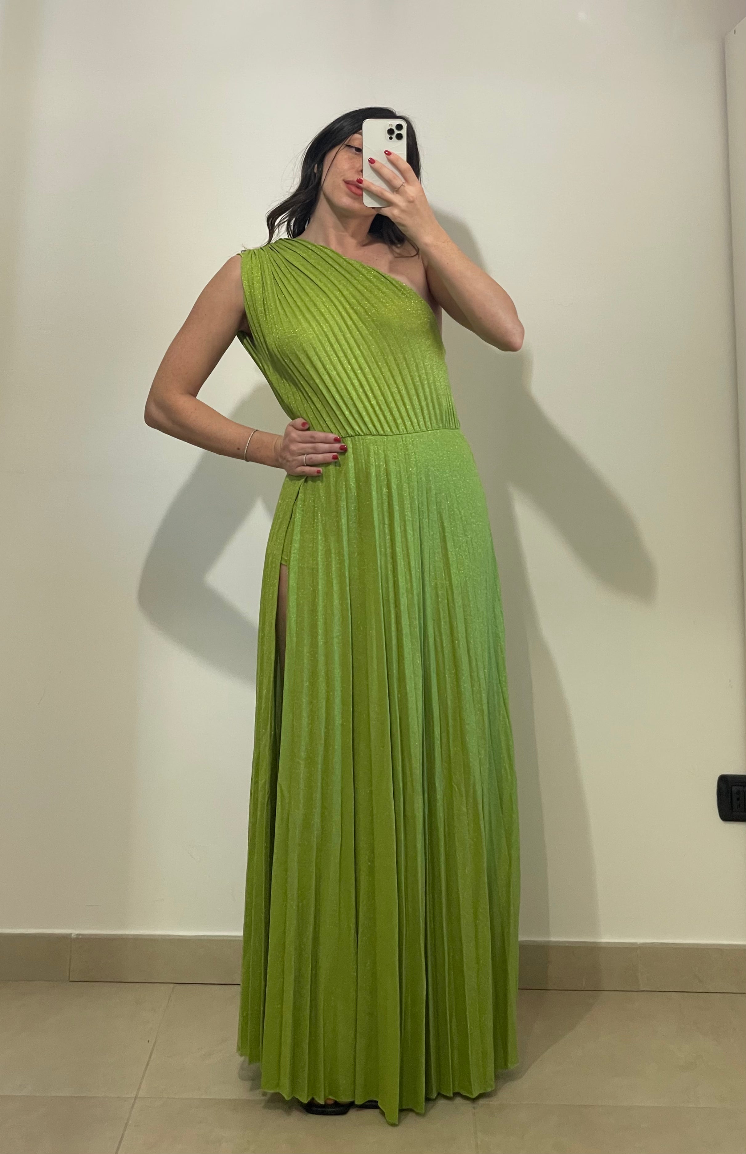 Abito Lungo Diva Monospalla