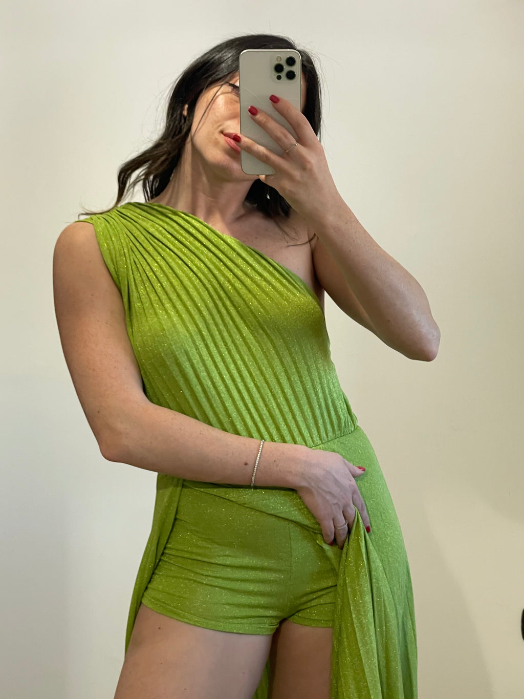 Abito Lungo Diva Monospalla
