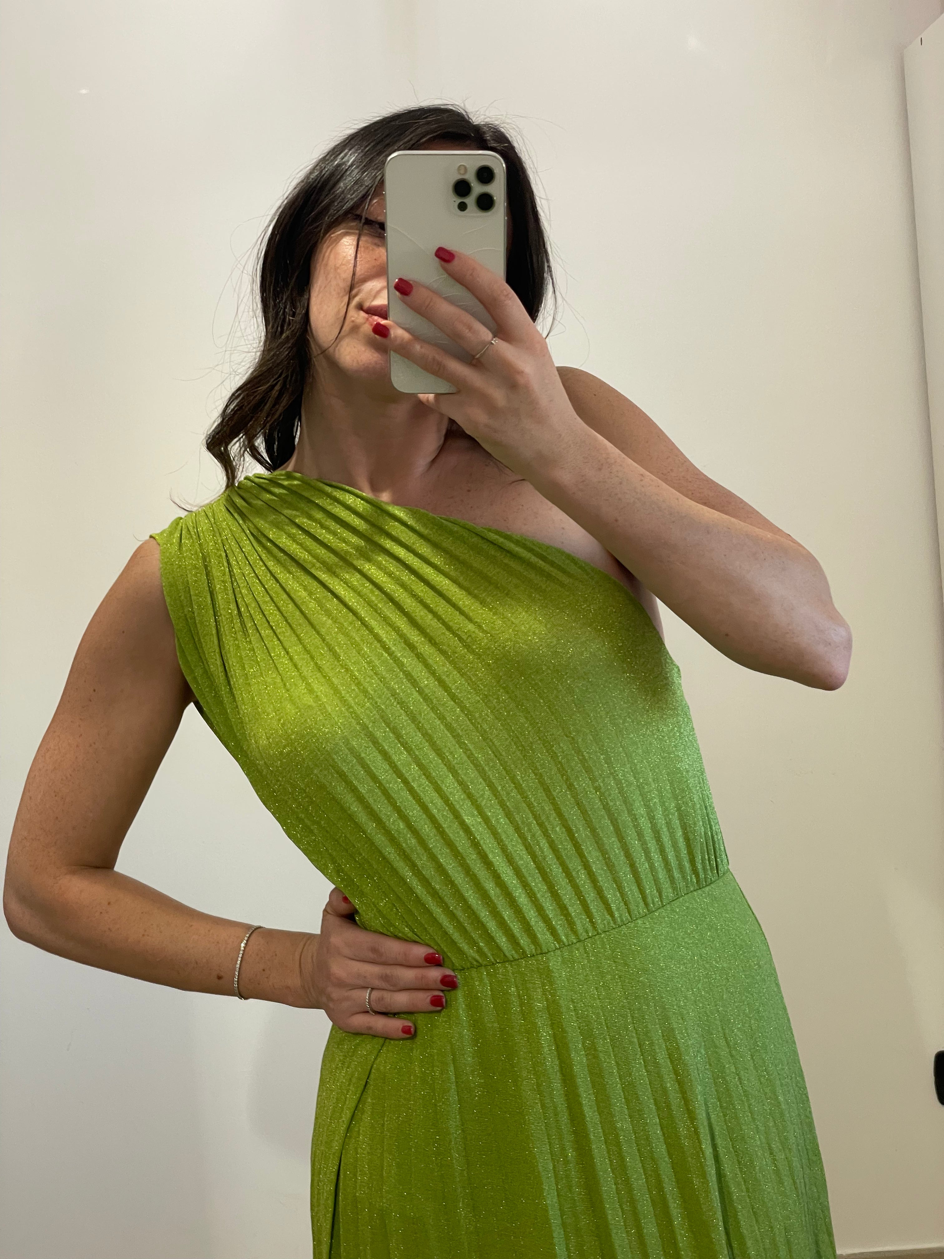 Abito Lungo Diva Monospalla