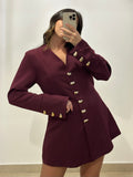 Abito Giorgia BORDEAUX