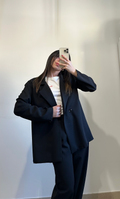 Coordinato Alessia - Blazer e Pantalone NERO