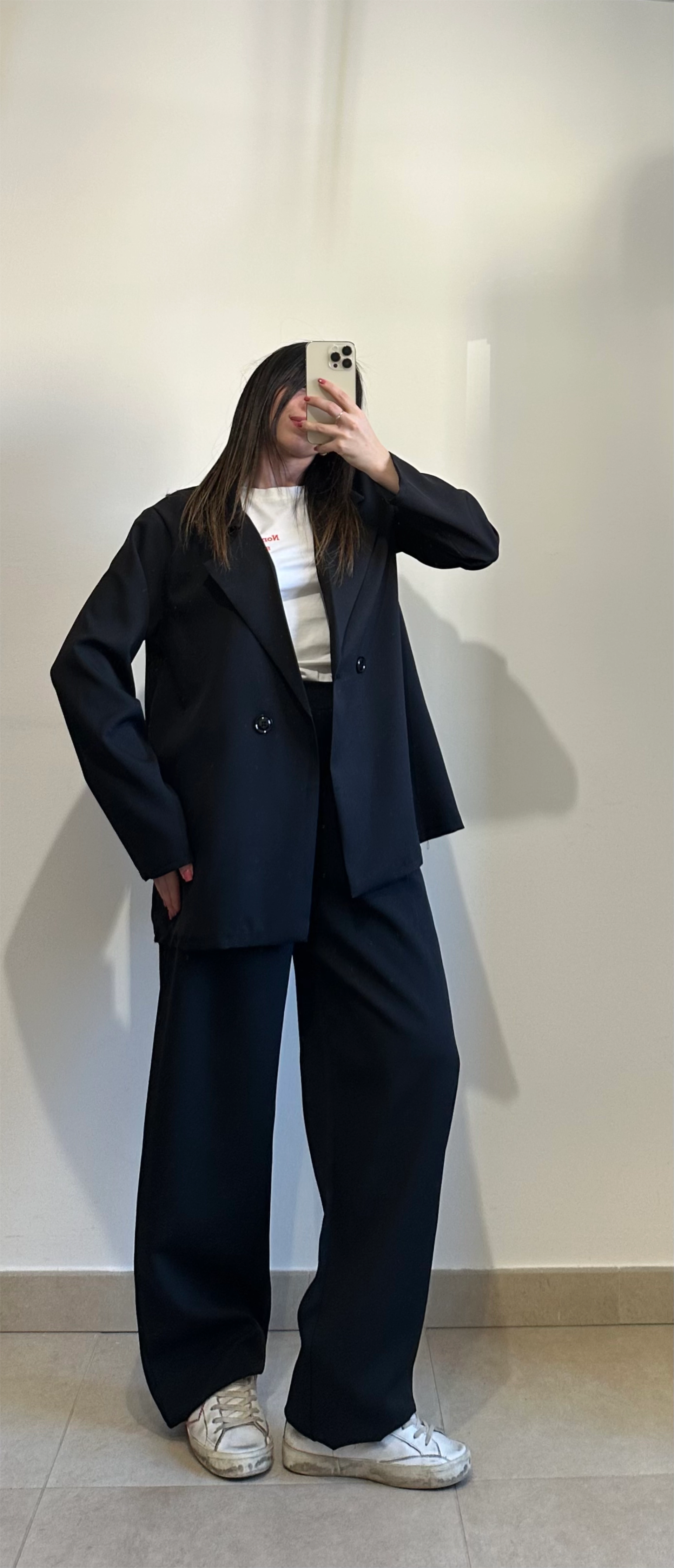 Coordinato Alessia - Blazer e Pantalone NERO