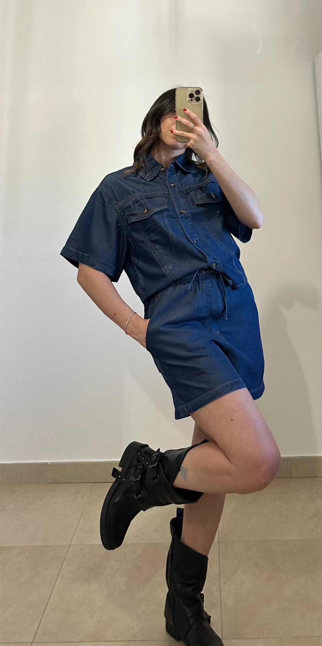 Coordinato Denim Sahara DENIM CHIARO