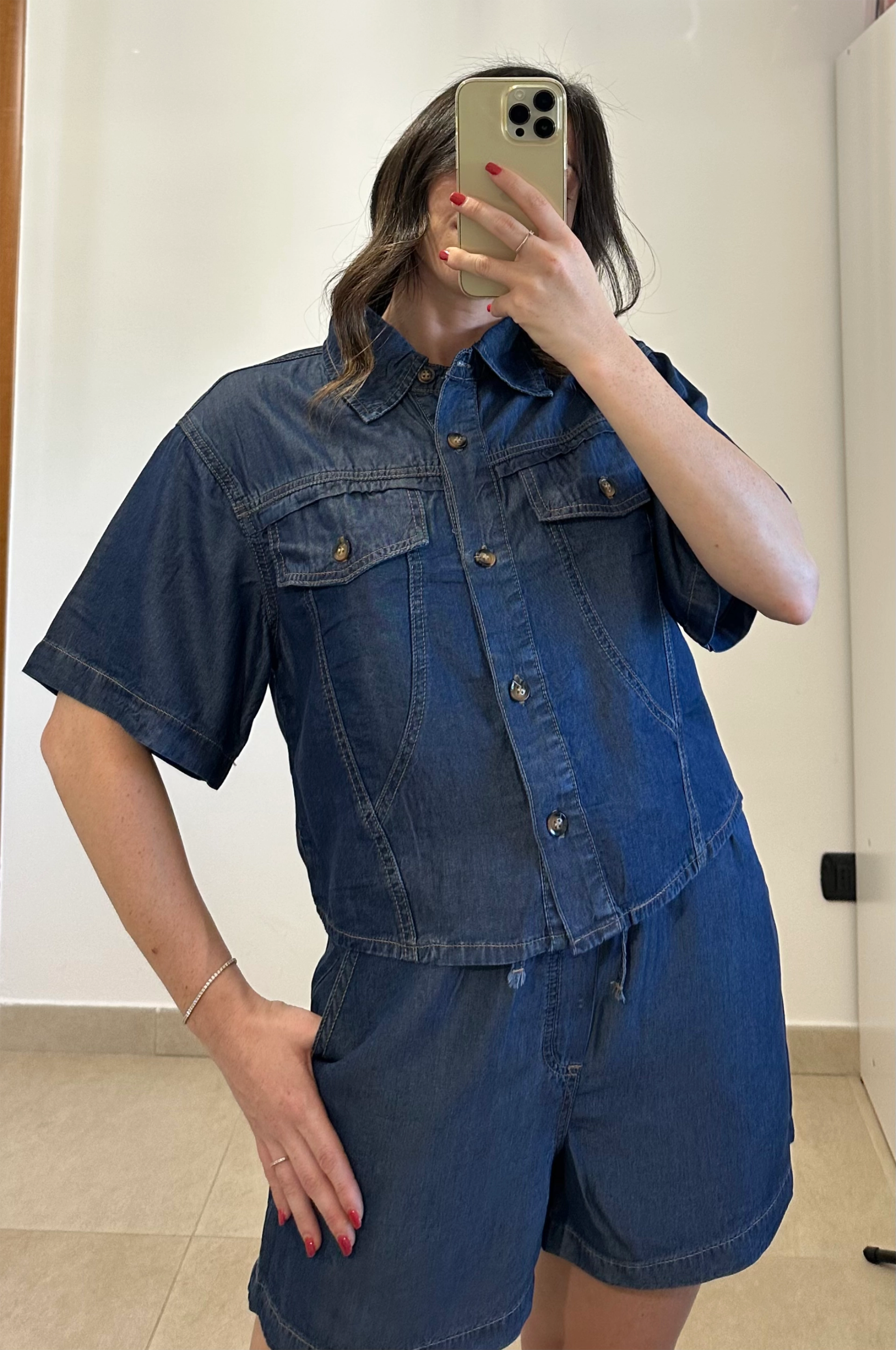Coordinato Denim Sahara DENIM SCURO