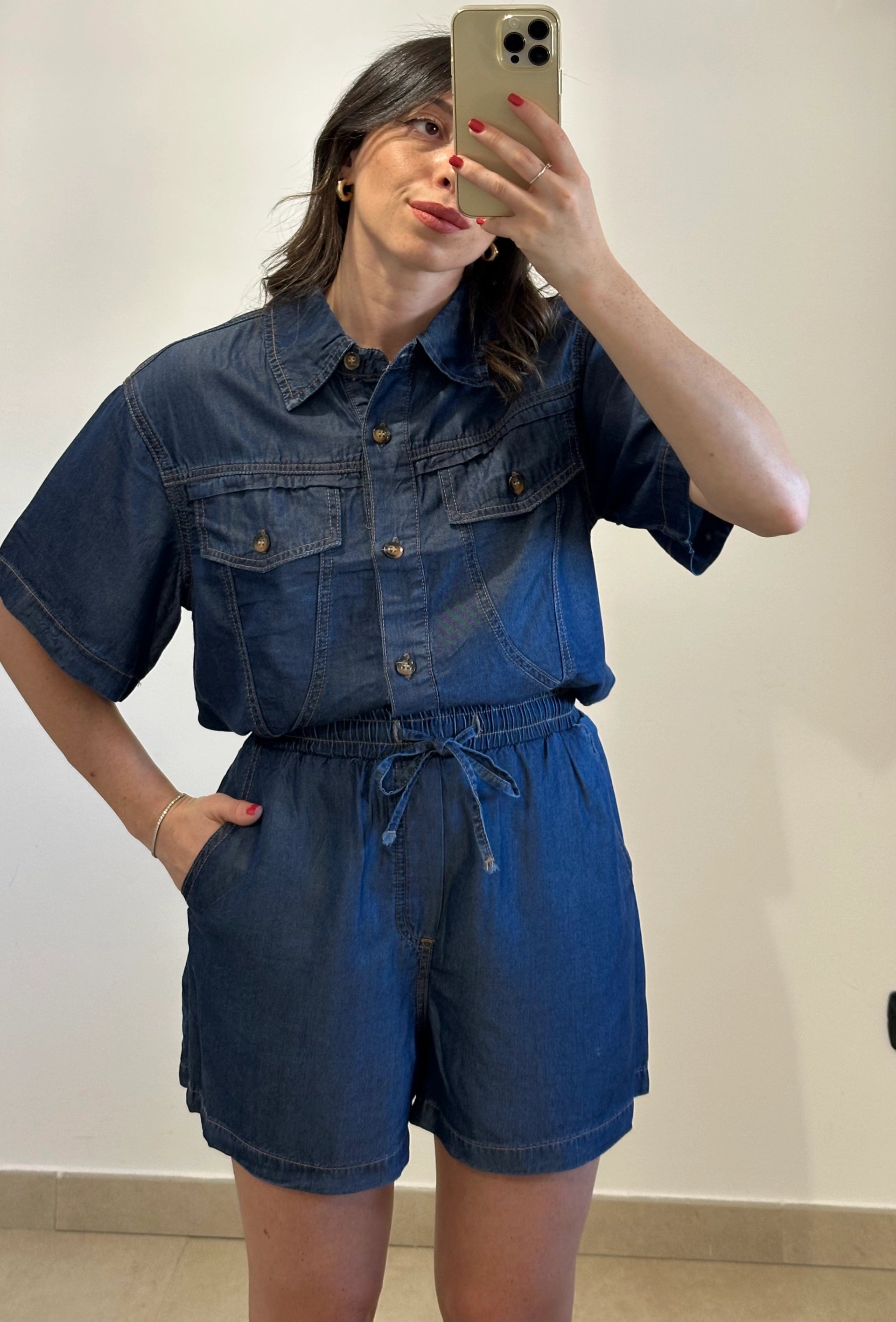 Coordinato Denim Sahara DENIM SCURO