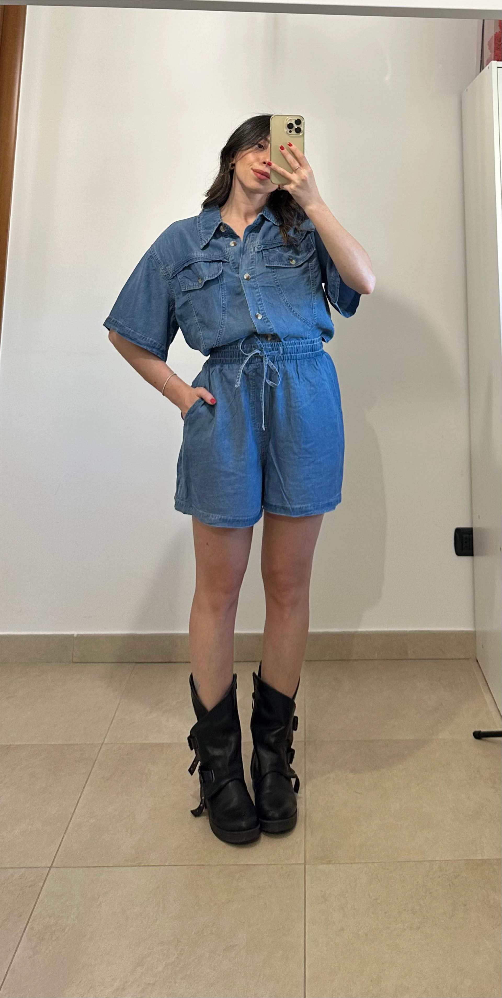 Coordinato Denim Sahara DENIM SCURO