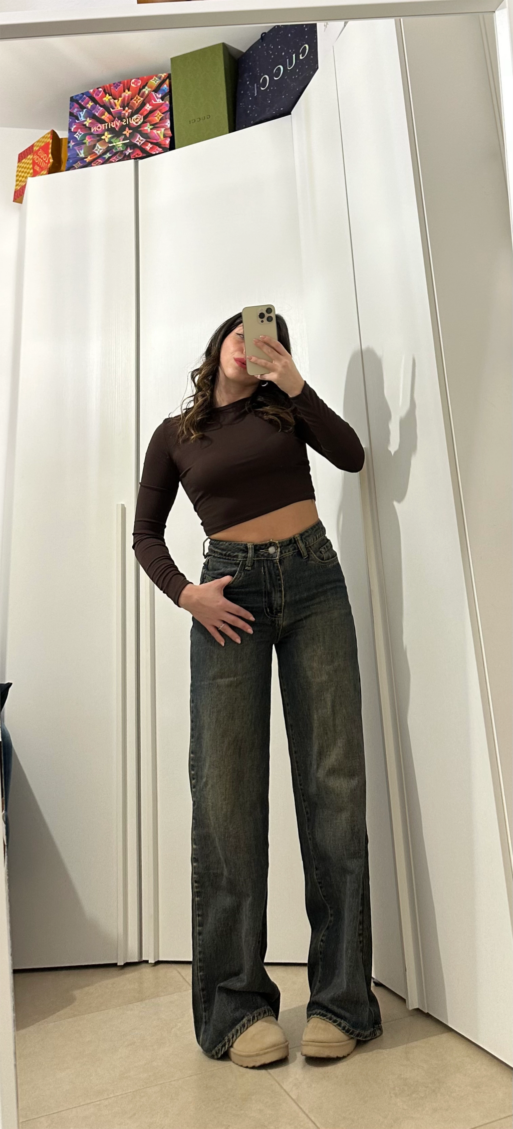 Jeans Sabbiati – Wide Leg