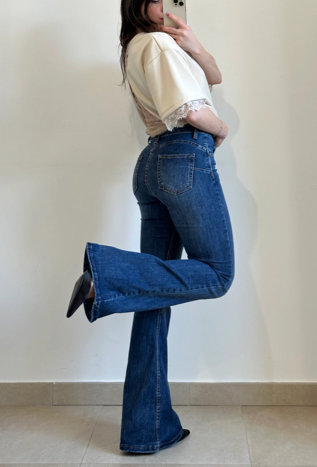 Jeans a Zampa