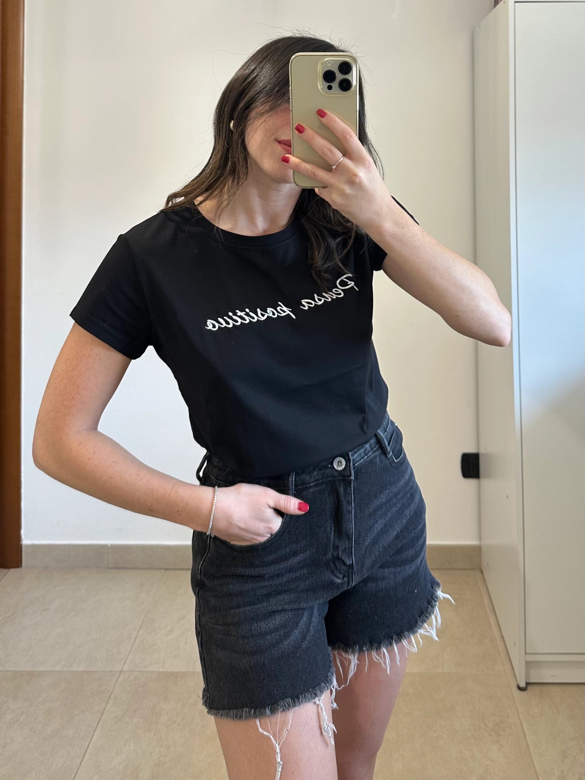T-shirt "Pensa Positivo"